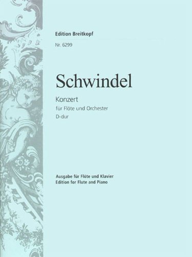 Flötenkonzert D-dur - Ausgabe für Flöte und Klavier (EB 6299) von Breitkopf & Härtel